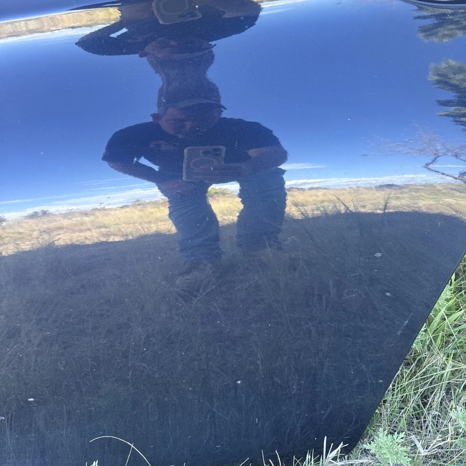 BMW 528i 535i 550i xDrive M5 F10 2011-2016 conductor puerta trasera izquierda carcasa azul OEM Foto 2 de 4