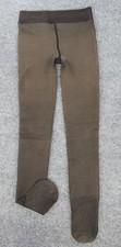 Brown Fleece Lined Cozy Winter Warm Thick Leggings