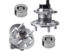 Front and Rear Wheel Hub and Bearing Kit For 2004-2010 Toyota Sienna WP866GH