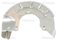 Deflektor, Bremsscheibe Triscan 8125 29103 VW 6Q0 615 311 D VW 6R0 615 311