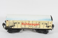 Q14G57- Märklin Modelleisenbahn Güter Waggon Kühlwagen Spur 0 Metall