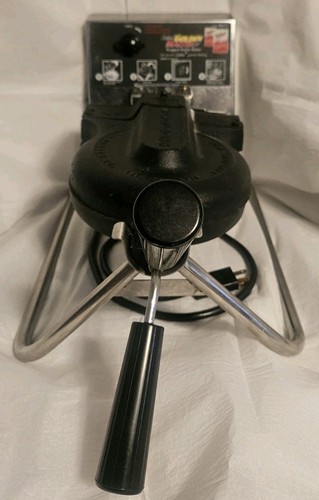 Carbon's Golden Malted Waffle Baker Model: Rugged 1 . R1 Waffle Maker. NSF 120v
