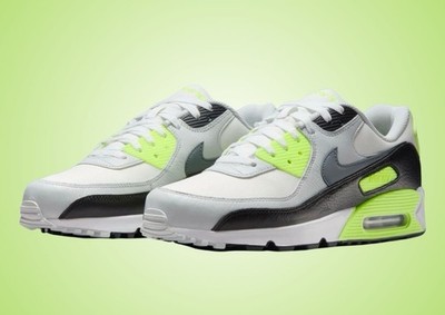 Nike Air Max 90 GTX Gore-Tex 'Volt' White Men's Size US 11 Casual Shoes New  