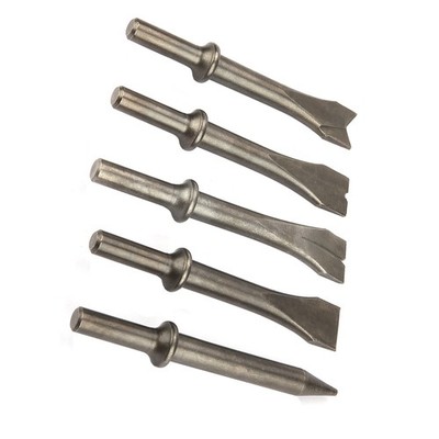 5pcs Air Hammer Chisel Set Long Service Life Ideal For Masonry