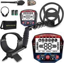 Metal Detector for Adults, Professional Metal Detector Kit, Higher Accuracy, Big