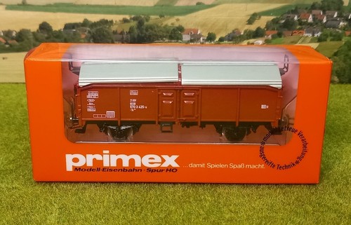 Primex 4539 H0 Schiebedachwagen der DB Aufschiebbare Dachhälften OVP-neuwertiger | Zustand: Neu