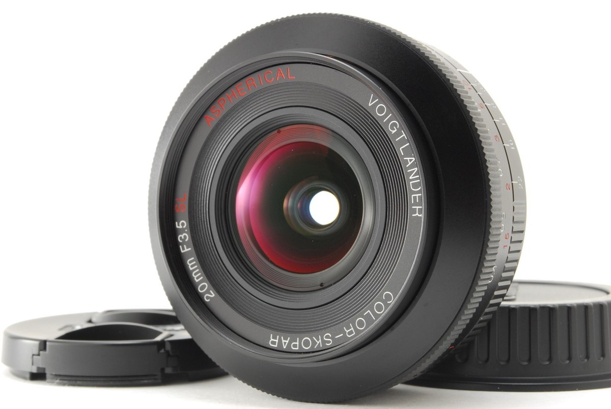 Voigtlander Color-Skopar 20mm F3.5 SL II Aspherical Lens for Canon