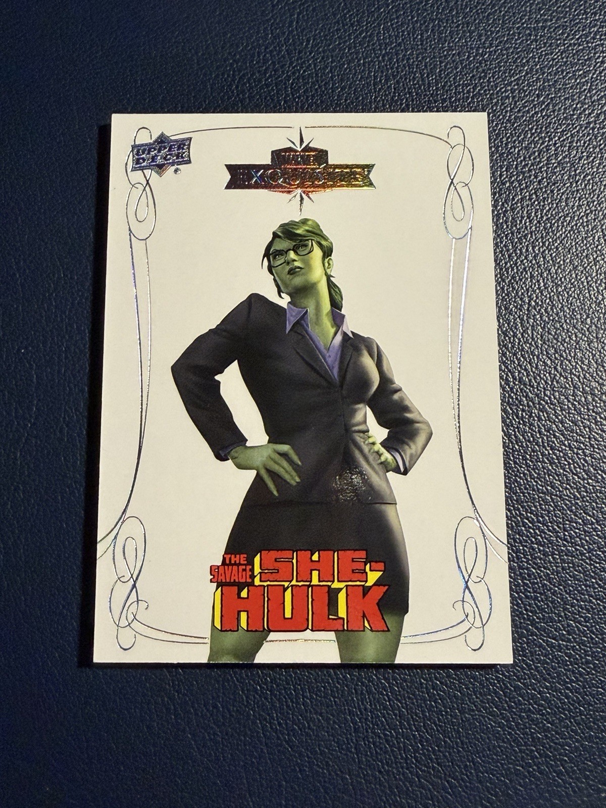 2016 MARVEL GEMS EXQUISITE SHE-HULK /99