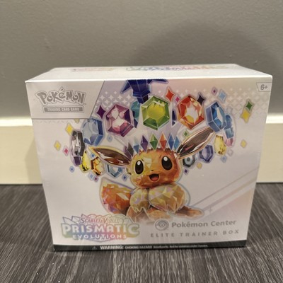 ポケモンカードゲーム Prismatic Evolutions ETB Pokemon Center Pokemon TCG: Scarlet & Violet-Prismatic Evolutions Pokémon Center