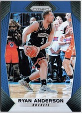 2017-18 Panini Prizm #255 Ryan Anderson Prizms Blue #/199
