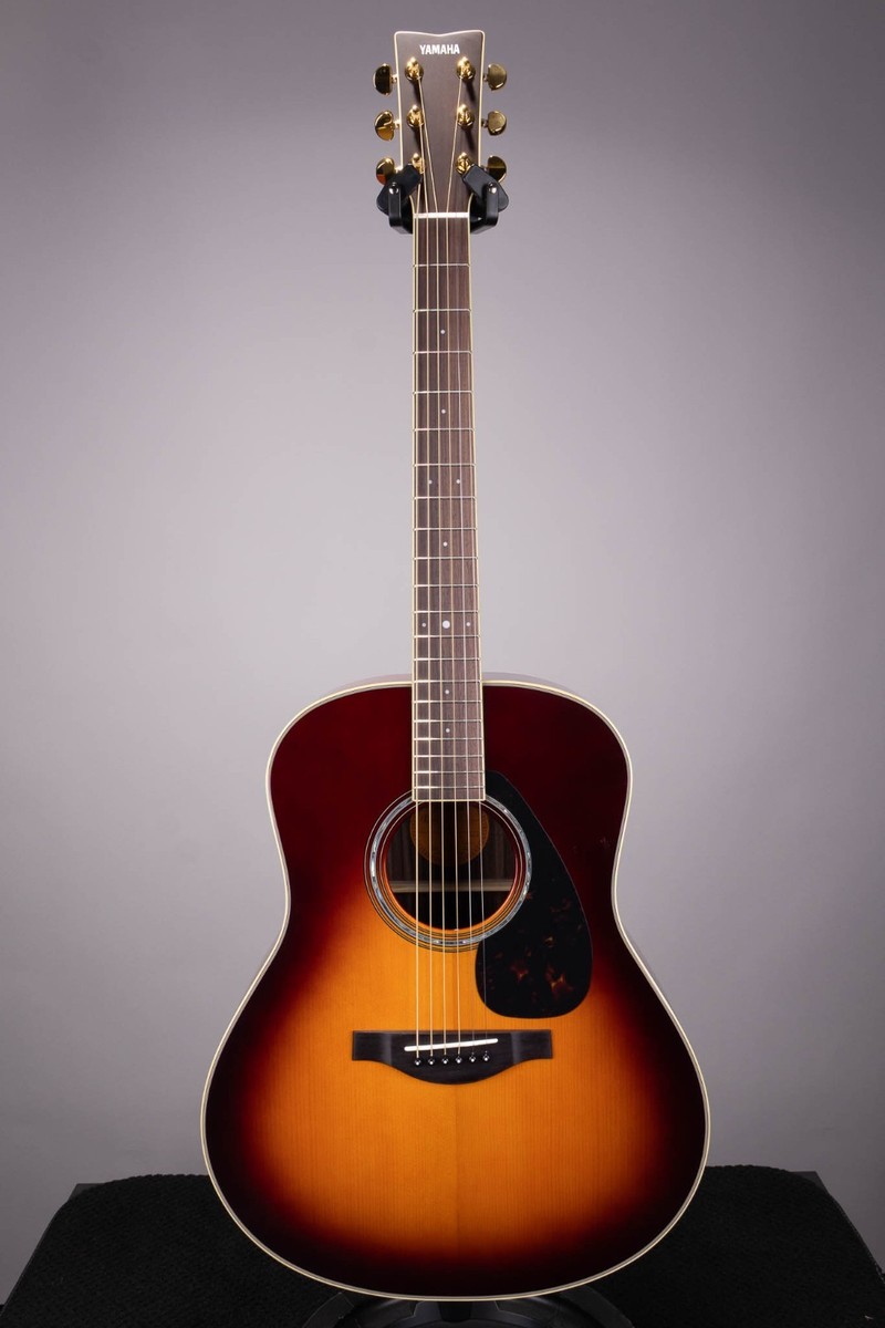 Yamaha LL6 ARE Original Jumbo Acoustic Guitar - Brown Sunburst | eBay