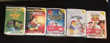 2000 DISNEY MCDONALD'S HAPPY MEAL TOYS VHS VIDEO SHOWCASE HOLIDAY U PICK