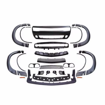2015-2023 Dodge Challenger Hellcat Widebody Style Front Bumper Flares Conversion