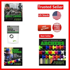 Bowman Archery Peep Tuner - Fixes Peep Rotation Easily, Lightweight & Effective