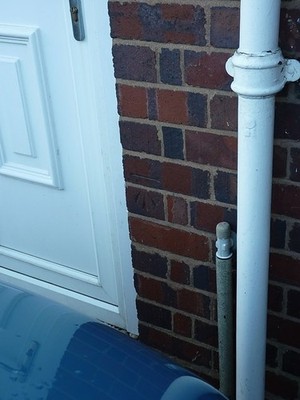 Foto 6x4 OS Benchmark - Water Orton, 64 Attleborough Lane Gilson A relat c2016