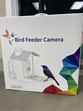 Bird Feeder with Camera, 2K HD Video Capture, 5000mAh Battery with Solar Panel,