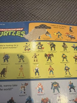 TMNT Shredder 1990 Playmates MOC Sealed Vintage Action Figure