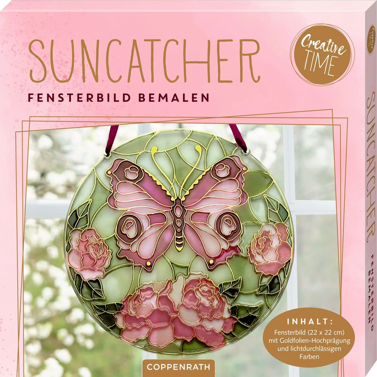 Suncatcher Fensterbild bemalen | Susanna Hatkemper | Schmetterling | Deutsch - Image 7