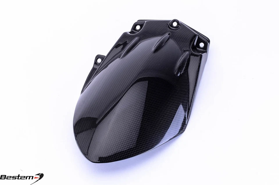 Guardabarros trasero Triumph Speed Triple 1050 2005-2010 100 % fibra de carbono Foto 3 de 4