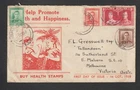 New Zealand 1938 FDC Cover 1st Day Buy Health Stamps To Melbourne Australia