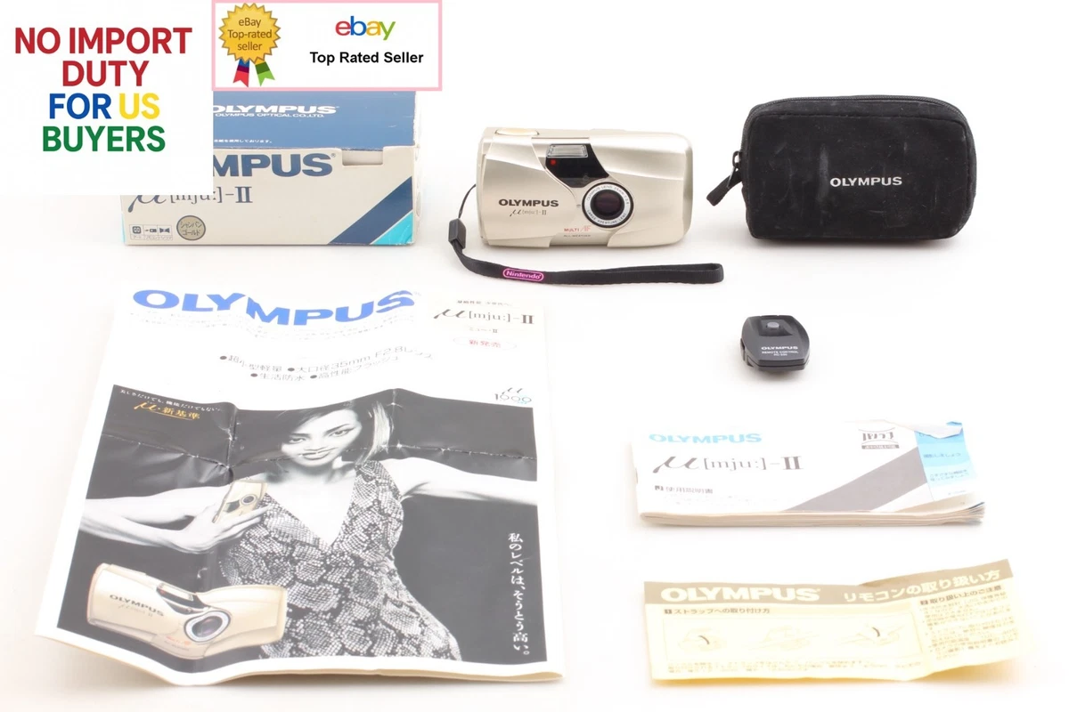 Olympus µ[mju:]-II Point & Shoot Film Cameras | eBay