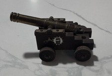 Collectible Cannon Replica with Moving Wheels Made in Italy