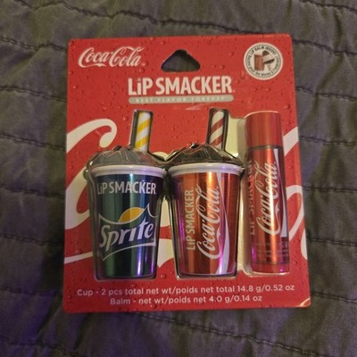 Lip Smacker Coca-Cola Best Flavor Forever Collection Lip Balm 3 Piece Set NEW