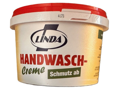 4x Linda Handreiniger Handwasch Creme Schmutz ab  4x 500 ml