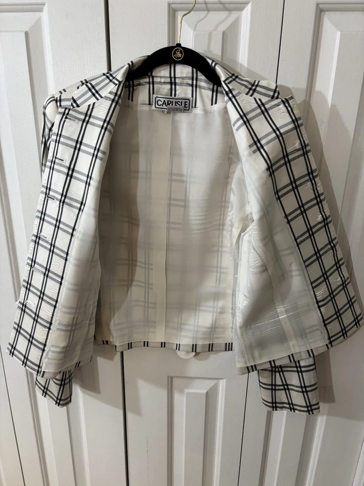 Traje pantalón 3 piezas talla 10, Carlisle Foto 4 de 4