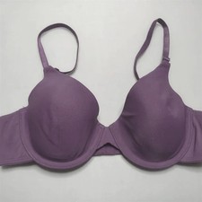 NWOT Maidenform 34B Famous T Shirt Bra 7959 Plum Free Shipping 114634