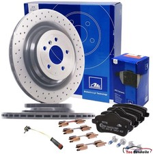 ATE Ceramic Bremsbeläge Bremsscheibe Ø 345 hinten W166 ML 300 350 500 GLE AMG 63