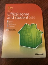 MICROSOFT OFFICE HOME AND STUDENT 2010 WITH PRODUCT KEY INCLUDED NON COMMERCIAL
