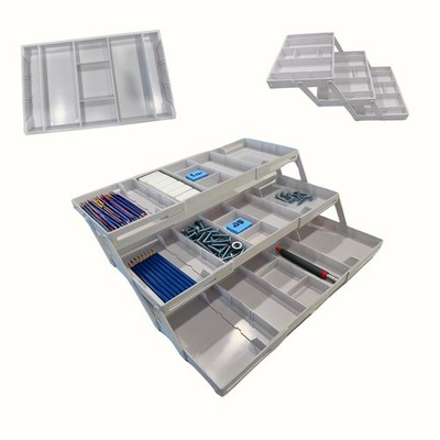 3 Tier Drawer Organizer, Multi Level Drawer Organizer for Desk, Expandable Or...