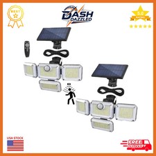 3000lm 333 Led Solar Lights Outdoor Waterproof Motion Sensor Security Wall Lamp