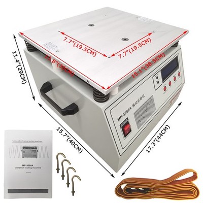 110V MP-3000A Electromagnetic Fixed Frequency Vertical Vibration Test Table 900W
