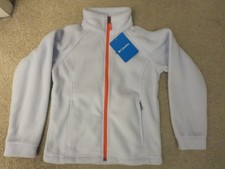 Columbia Benton Springs Fleece Jacket Youth Size S Light Blue