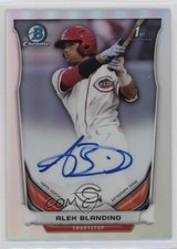 2014 Bowman Draft Chrome Pick Refractor Alex Blandino #BCA-AB Auto hg6