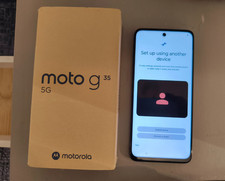 SIM Free unlocked Motorola G35 5G 128GB Mobile Phone dual sim - Midnight Black