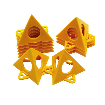 10pcs Pyramid Painting Brackets Woodworking Spray Paint Support Blocks - NEW