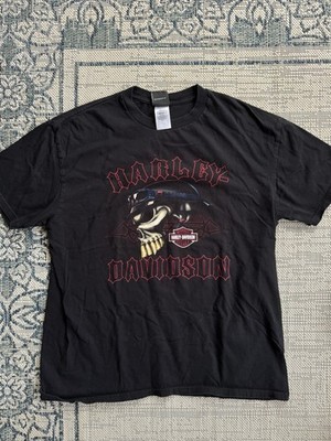 VooDoo Harley Davidson New Orleans Vintage T-Shirt XL Black