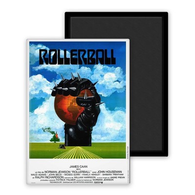 Rollerball 1975 Version 5 Filmplakat Kino - Kühlschrankmagnet 54x78 mm