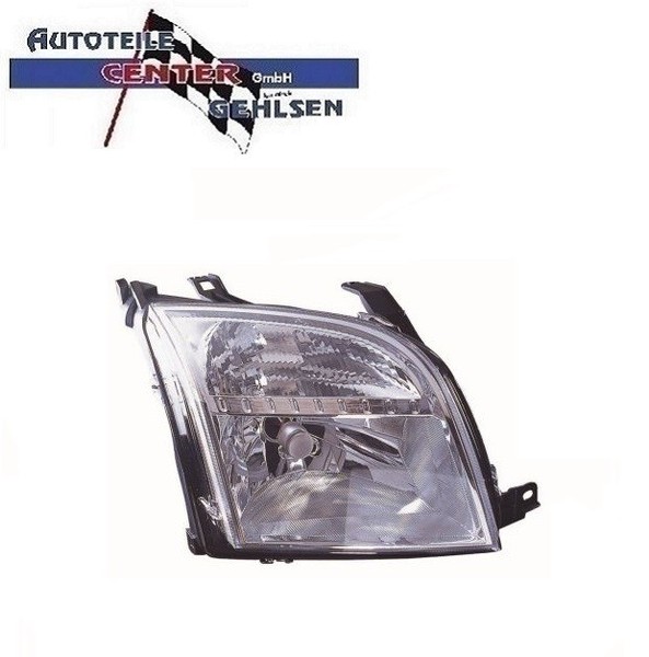 Scheinwerfer Rechts H4 MIT Stellmotor FÜR Ford Fusion 2002 - 2005-image