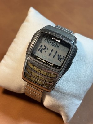Casio Data Bank Memory 350 Watch 2550 WDB-610 Untested,Parts/Repair