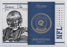 2012 Playoff Prestige NFL Passport Ryan Broyles #32 0b0