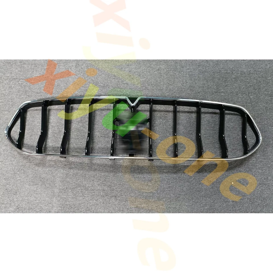 ABS Chrome+Black Front Bumper grill grille For 2018-2022 Maserati GranTurismo - Image 4 of 4