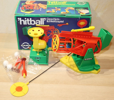 GAMA hitball  Geschicklichkeitsspiel Vintage shooting game