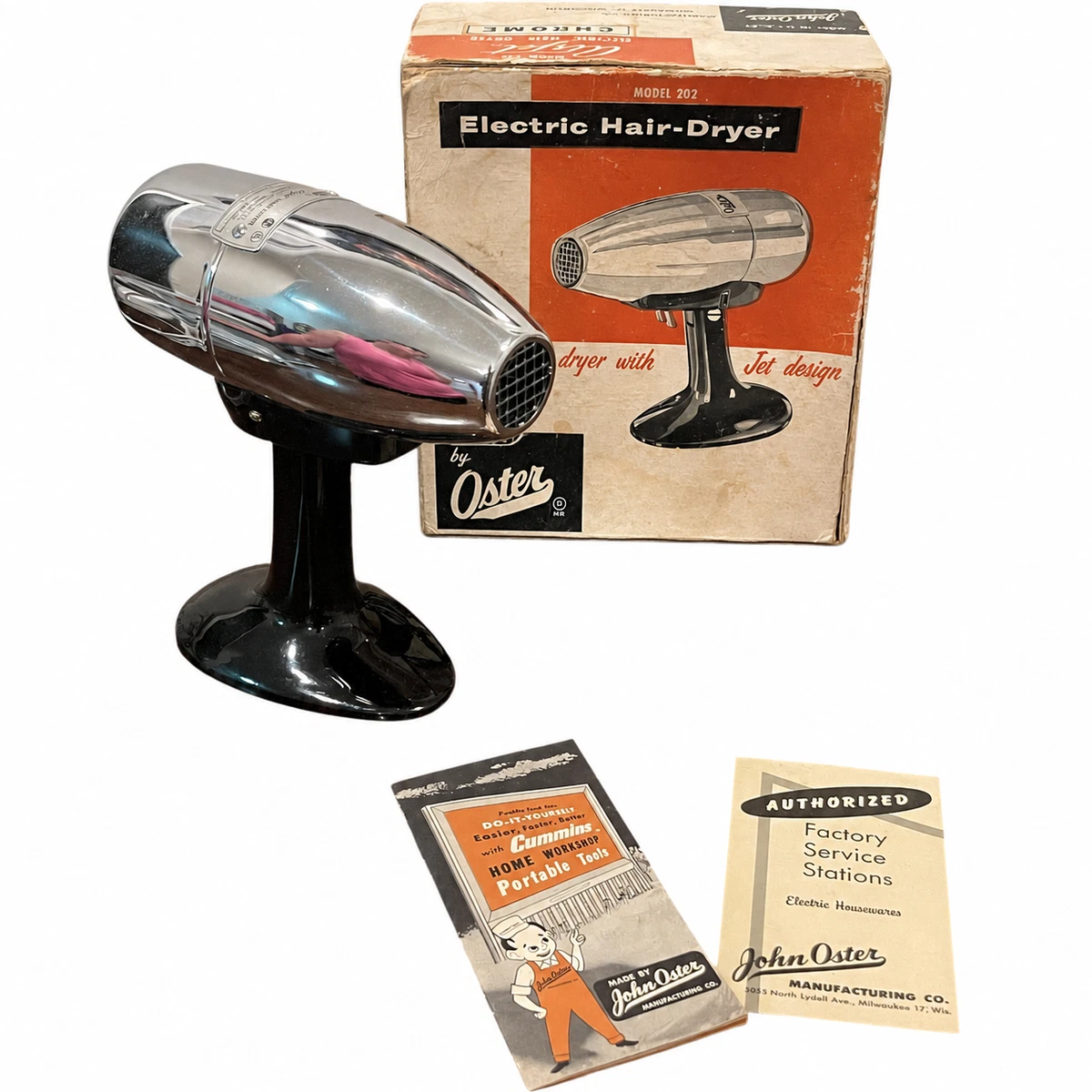 Vintage Electric Hair Dryer In Vintage, Retro & Mid-Century