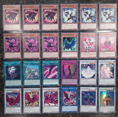 Rose DECK CORE Black Dragon Red White Ruddy Black Garden Yugioh | eBay Rose DECK CORE Black Dragon Red White Ruddy Black Garden Yugioh | eBay
