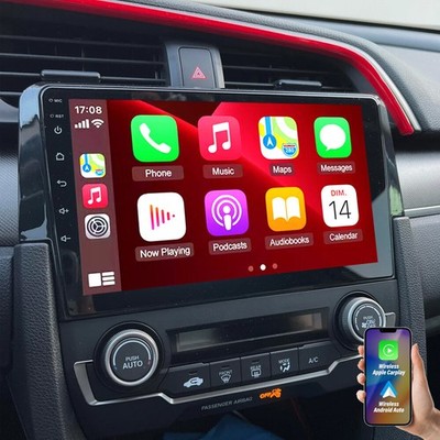 For Honda Civic 2016-2020 Android 13 Carplay Car Stereo Radio GPS Navi BT WIFI