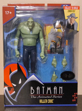 McFarlane Batman Animated Series Killer Croc Platinum Chase Action Figure GREEN